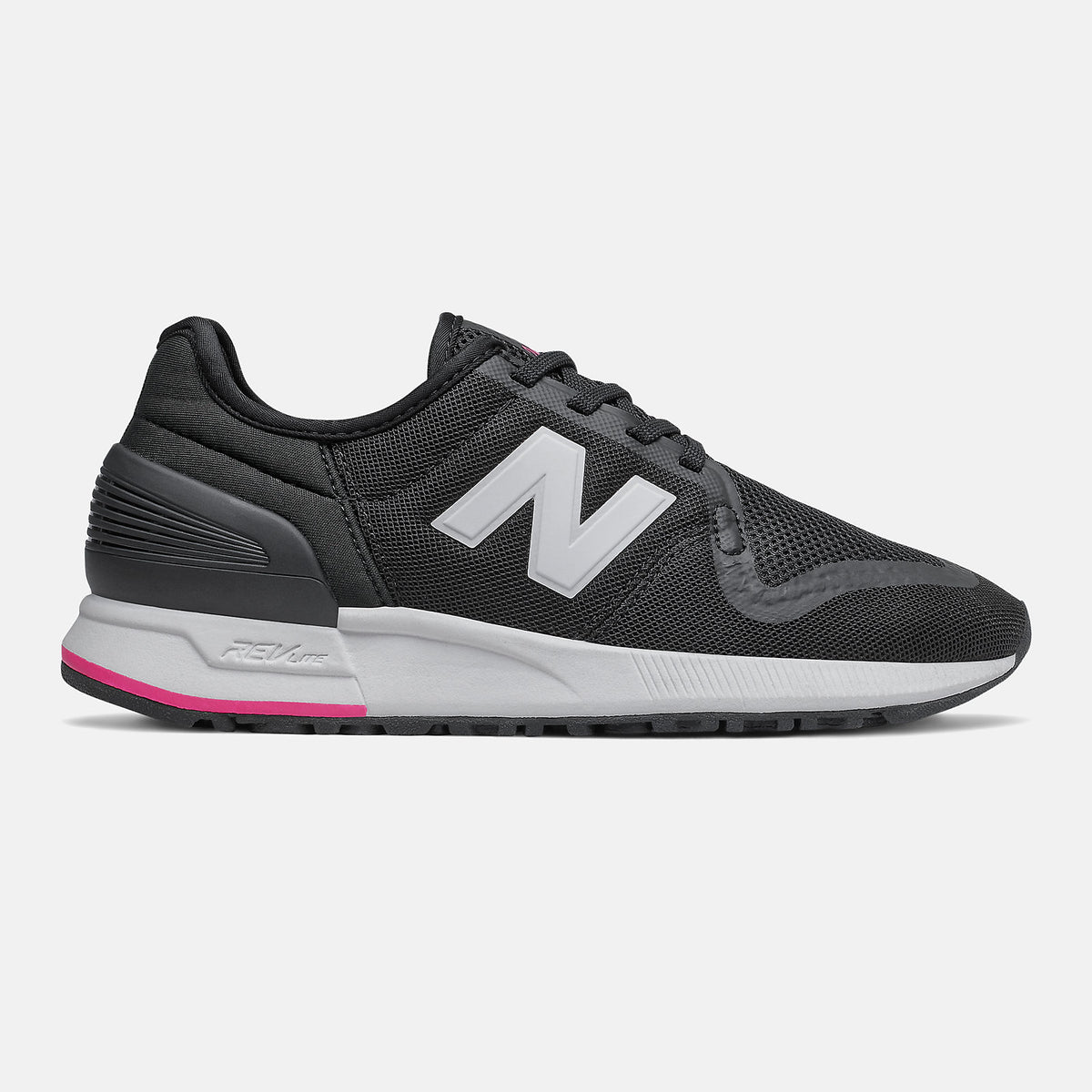 Black/Exuberant Pink 247S New Balance Shoes