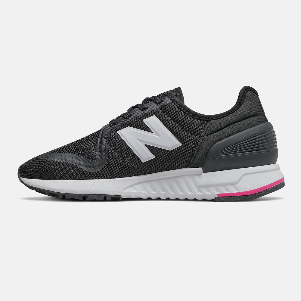 Black/Exuberant Pink 247S New Balance Shoes