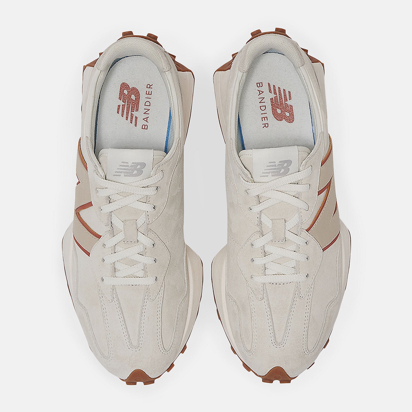 Sea Salt/Brown 327 New Balance Shoes