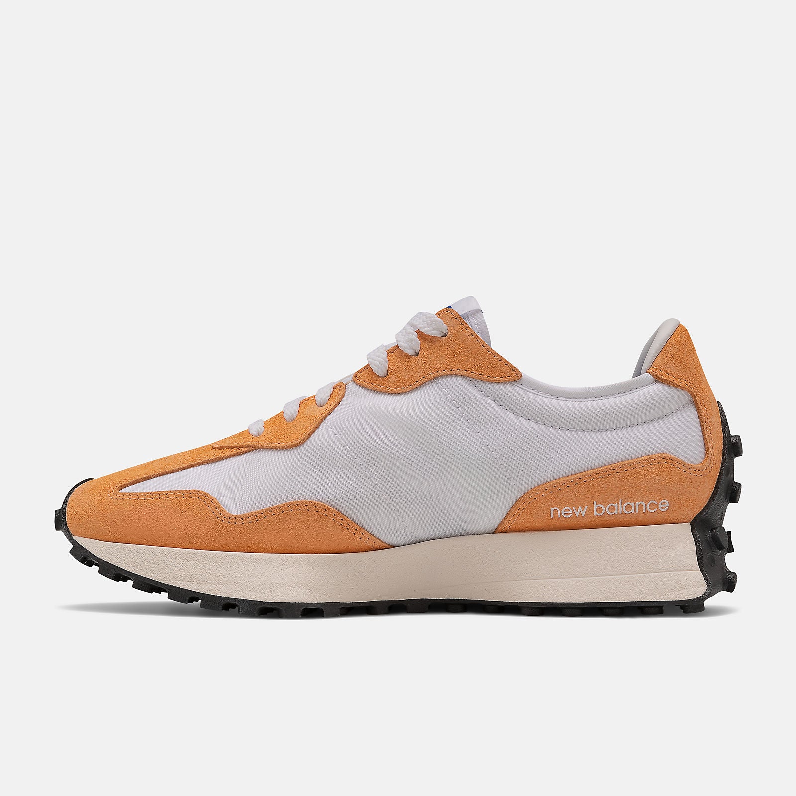 White 327 New Balance Shoes