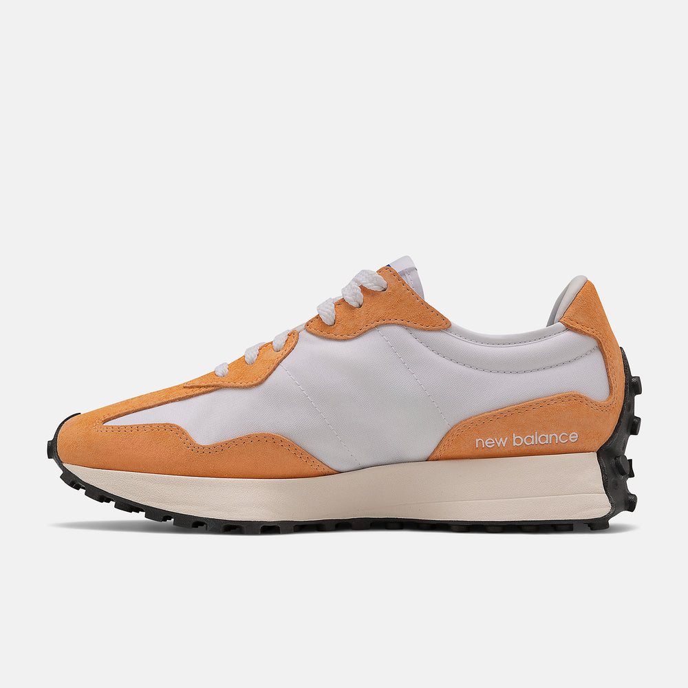 White 327 New Balance Shoes