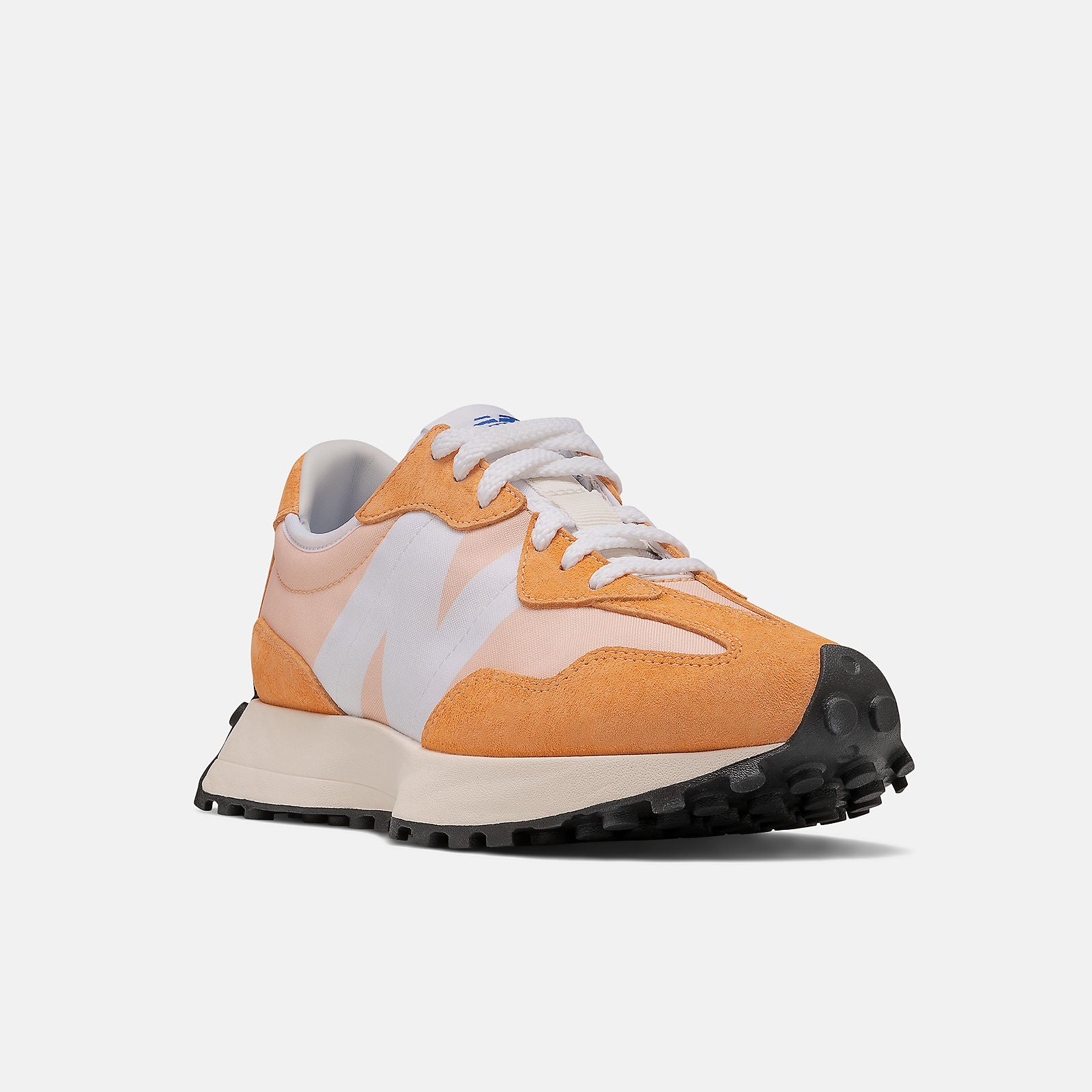 White 327 New Balance Shoes