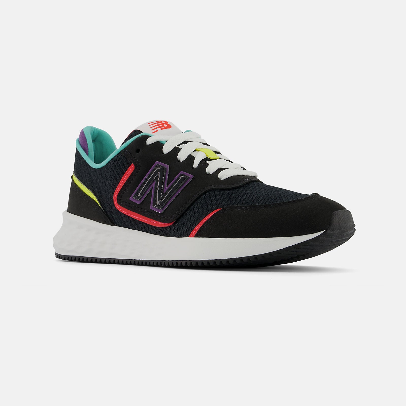 Black/Vivid Coral X-70 New Balance Shoes