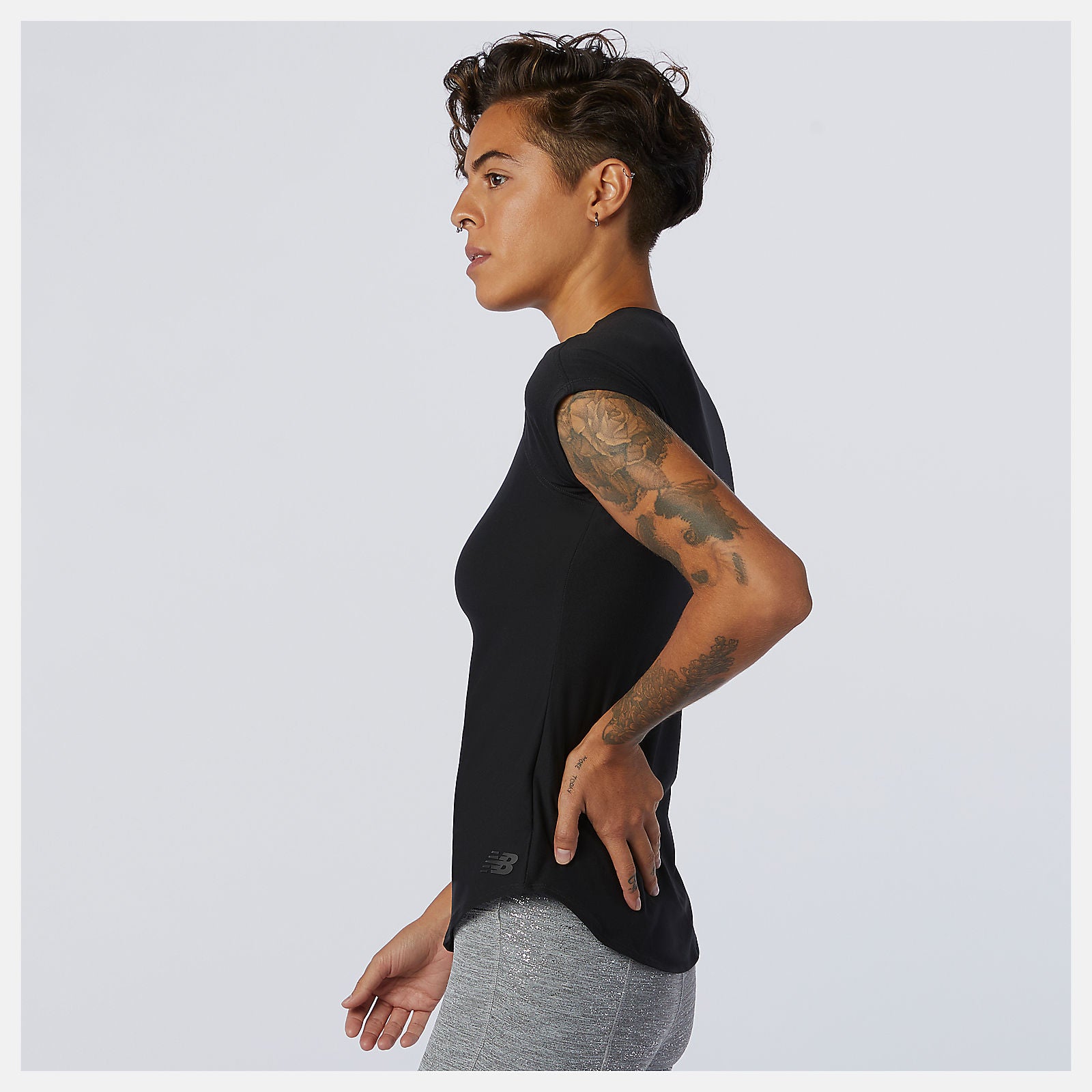 Black Transform Perfect T New Balance Clothing