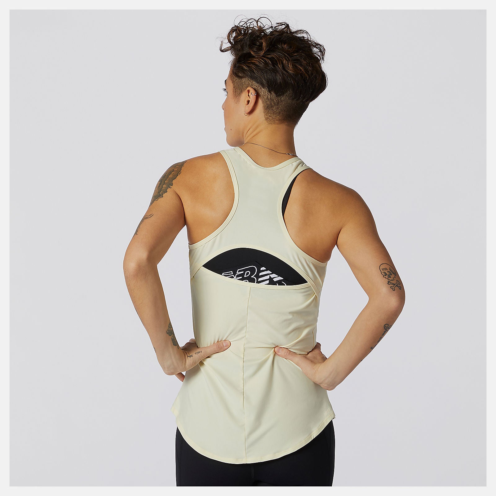 Clear Yellow Transform Perfect Tank New Balance Clothing