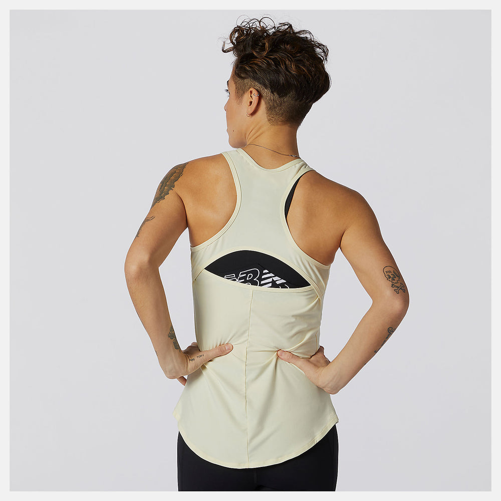 Clear Yellow Transform Perfect Tank New Balance Clothing