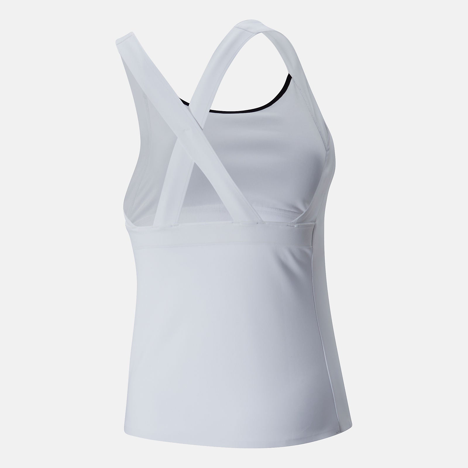 White Tournament Tank New Balance Clothing