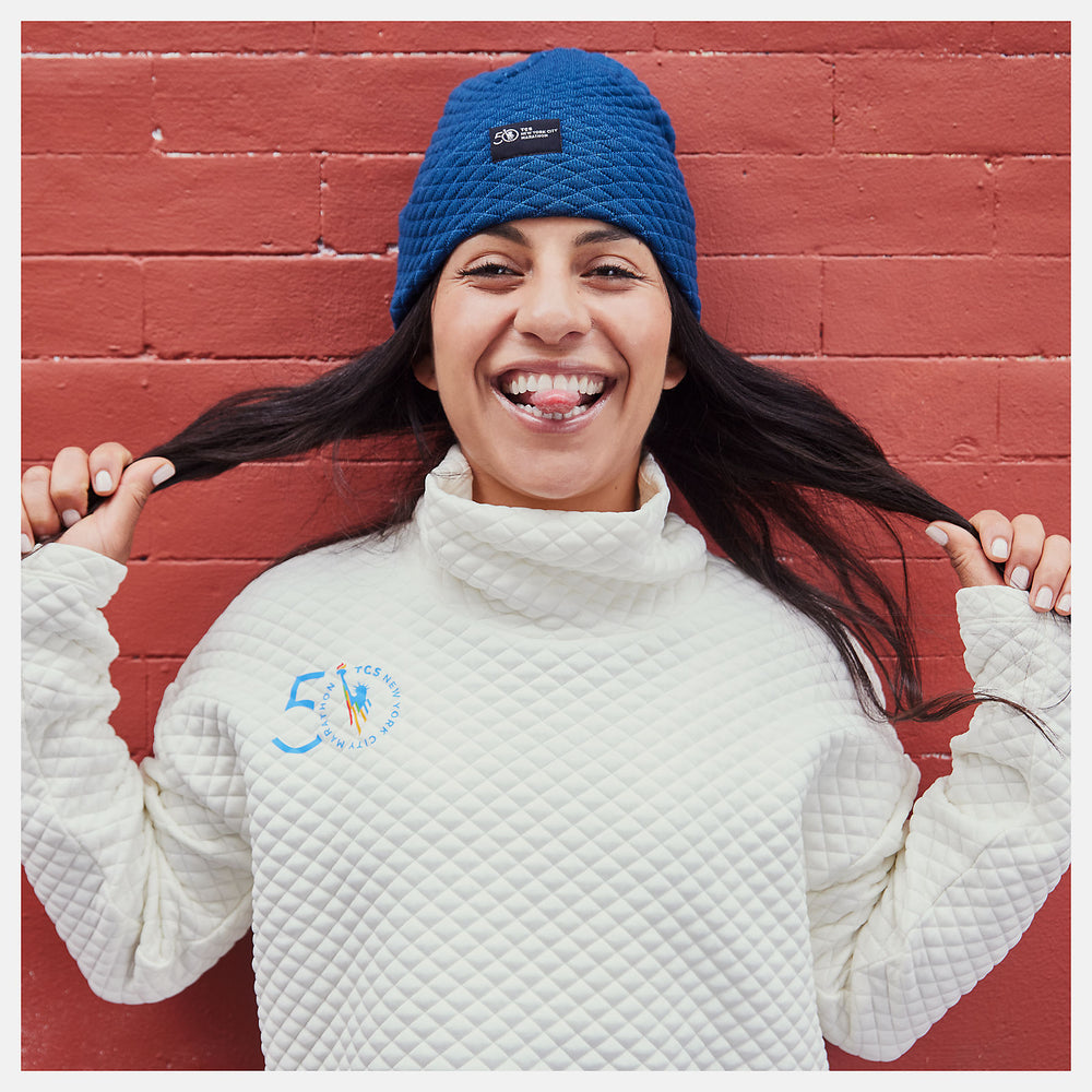 Sea Salt NYC Marathon NB Heat Loft Funnel New Balance Clothing