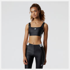 Black Syd Crop Bra New Balance Clothing