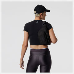 Black Syd Crop Tee New Balance Clothing