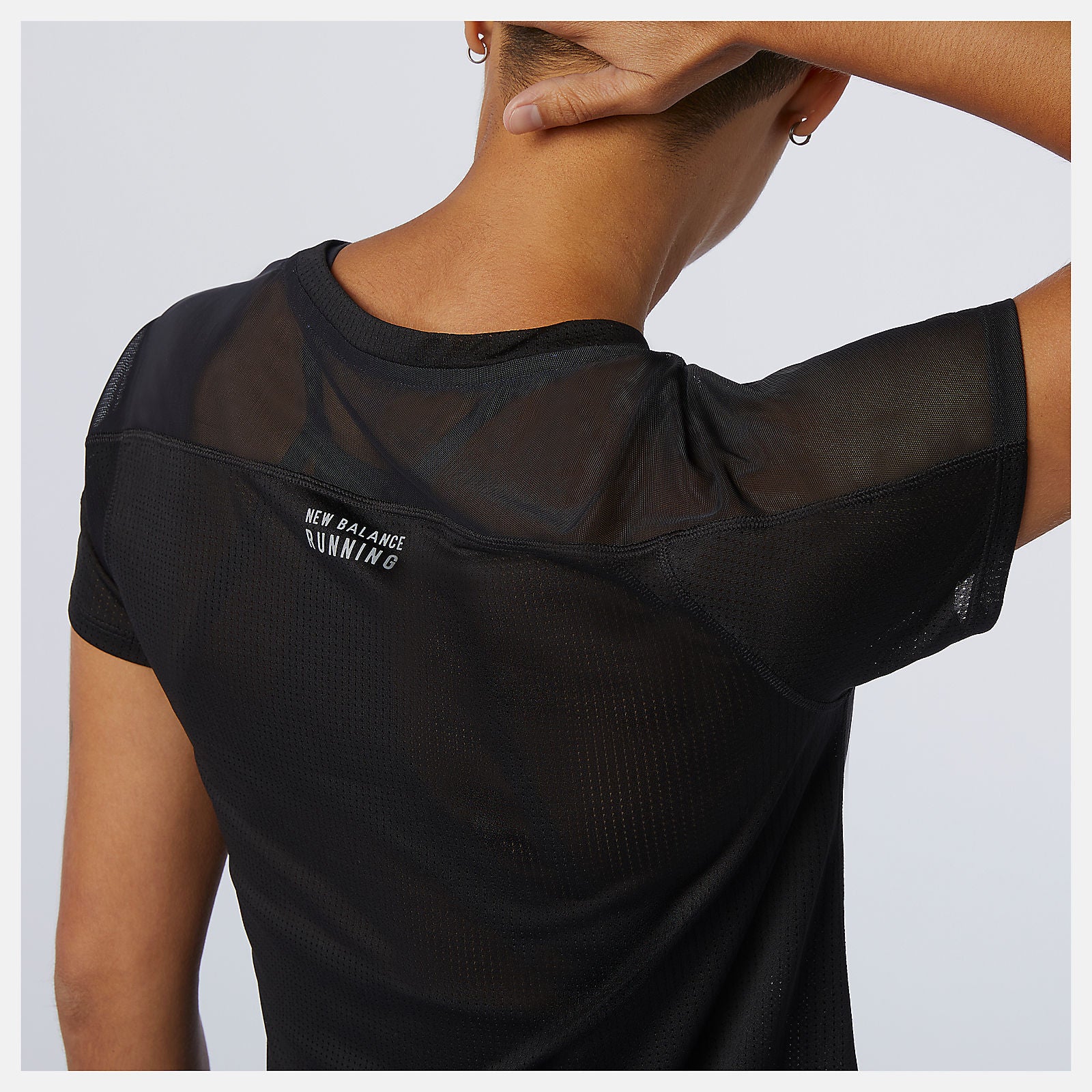 Black NYC Marathon Impact Run Short Sleeve New Balance Clothing