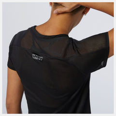 Black NYC Marathon Impact Run Short Sleeve New Balance Clothing