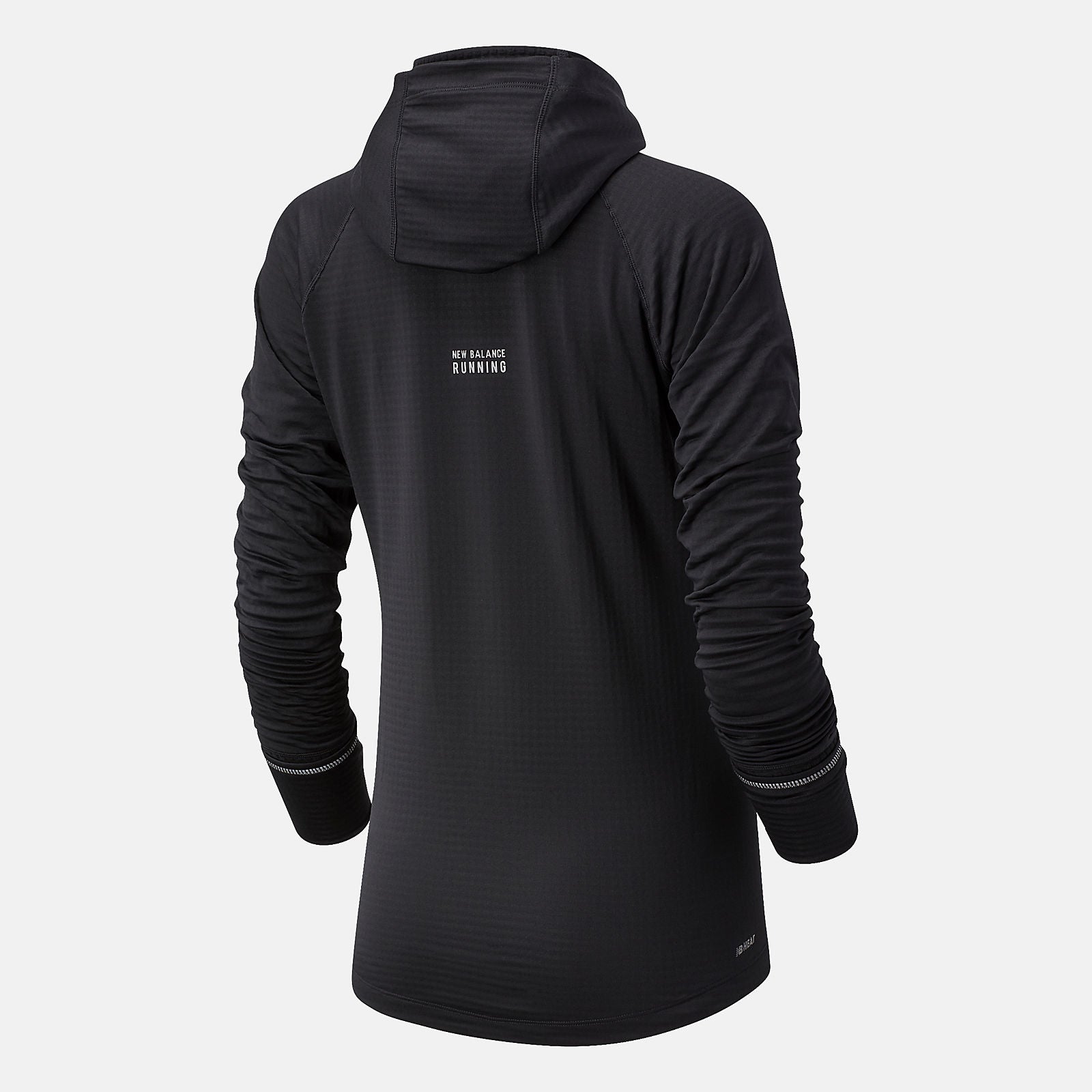 Black NYC Marathon NB Heat Grid Hoodie New Balance Clothing