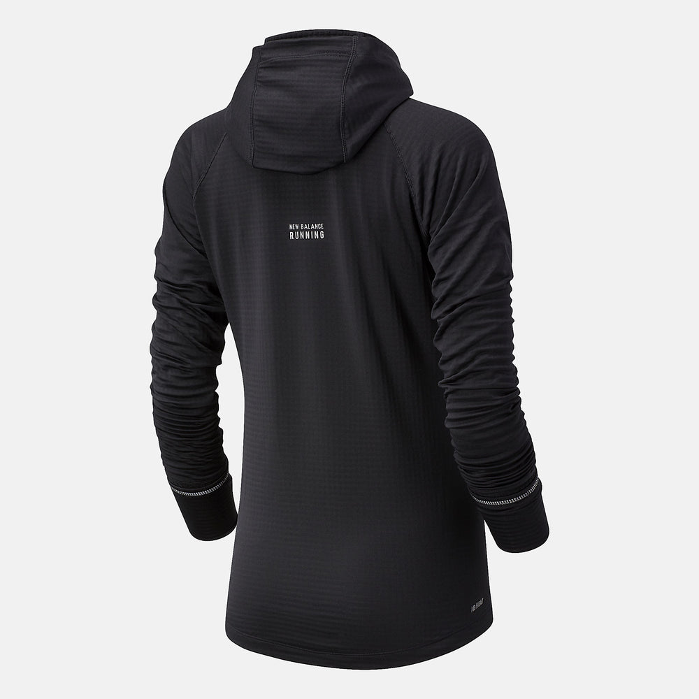 Black NYC Marathon NB Heat Grid Hoodie New Balance Clothing