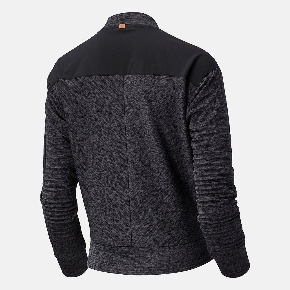 Heather Charcoal NYC Marathon NB Heat Grid Long Sleeve New Balance Clothing
