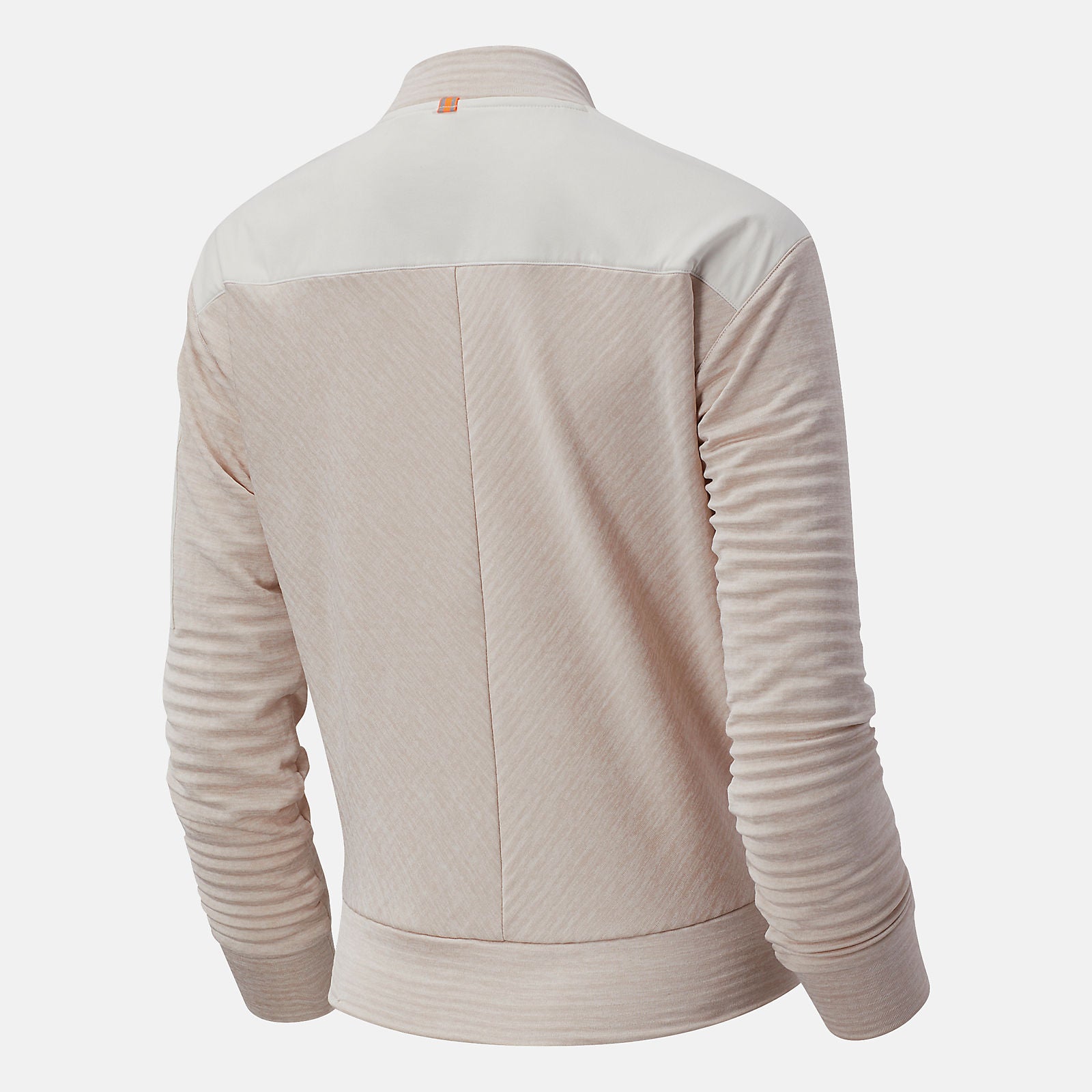 Sea Salt Heather NYC Marathon NB Heat Grid Long Sleeve New Balance Clothing