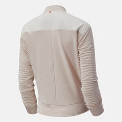 Sea Salt Heather NYC Marathon NB Heat Grid Long Sleeve New Balance Clothing