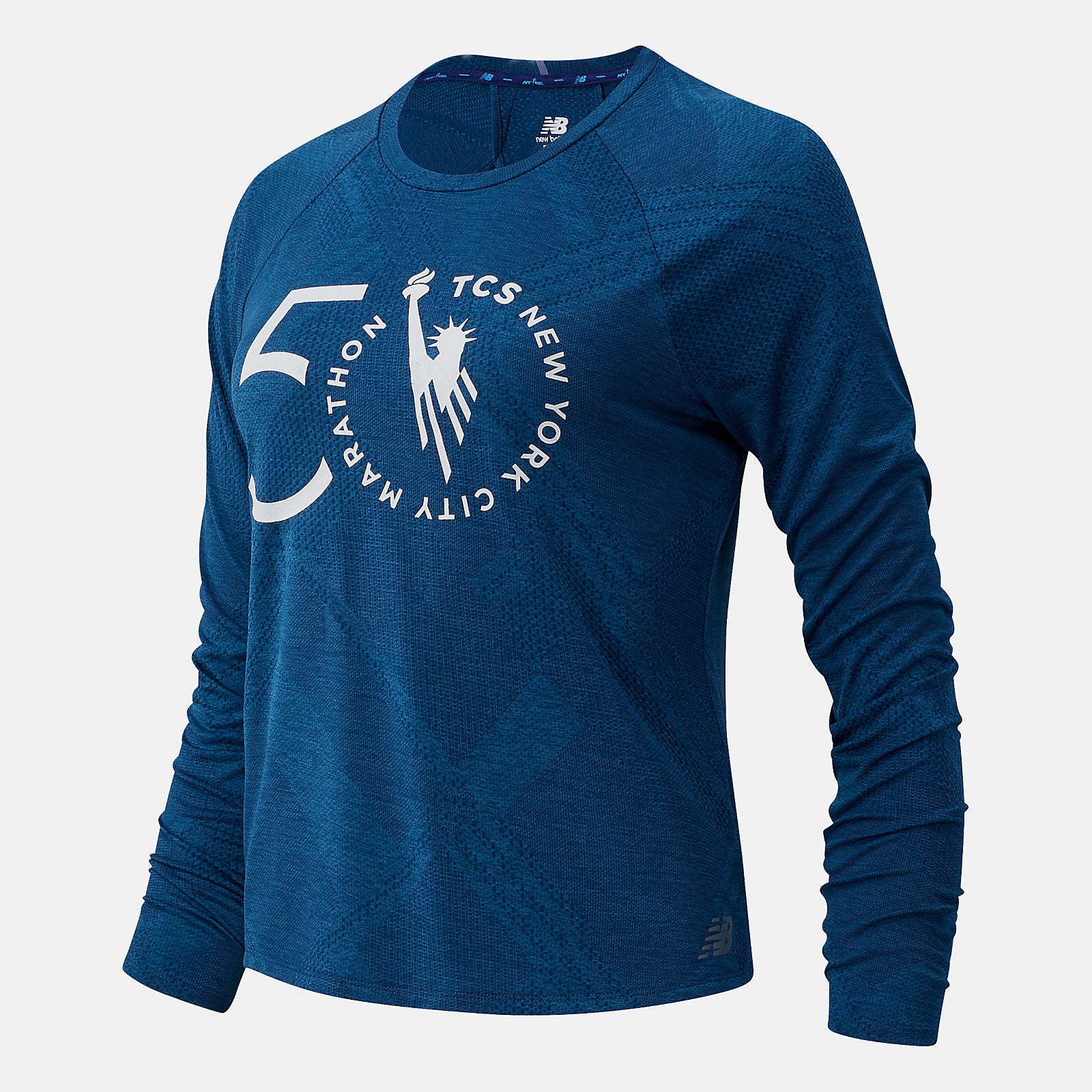 Rogue Wave NYC Marathon Q Speed Fuel Jacquard Long Sleeve New Balance Clothing