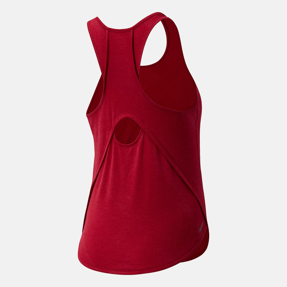 Neo Crimson NYC Marathon Q Speed Fuel Jacquard Tank New Balance Clothing