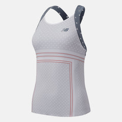 Light Aluminum Printed Tournament Tank New Balance Clothing