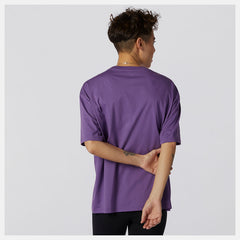 Sour Grape NB Essentials Stacked Logo Tee New Balance Clothing