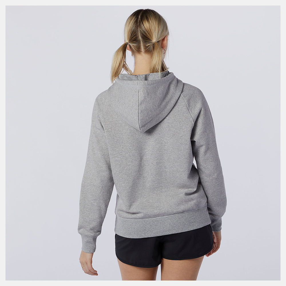 Athletic Grey NB Essentials Pullover Hoodie New Balance Clothing