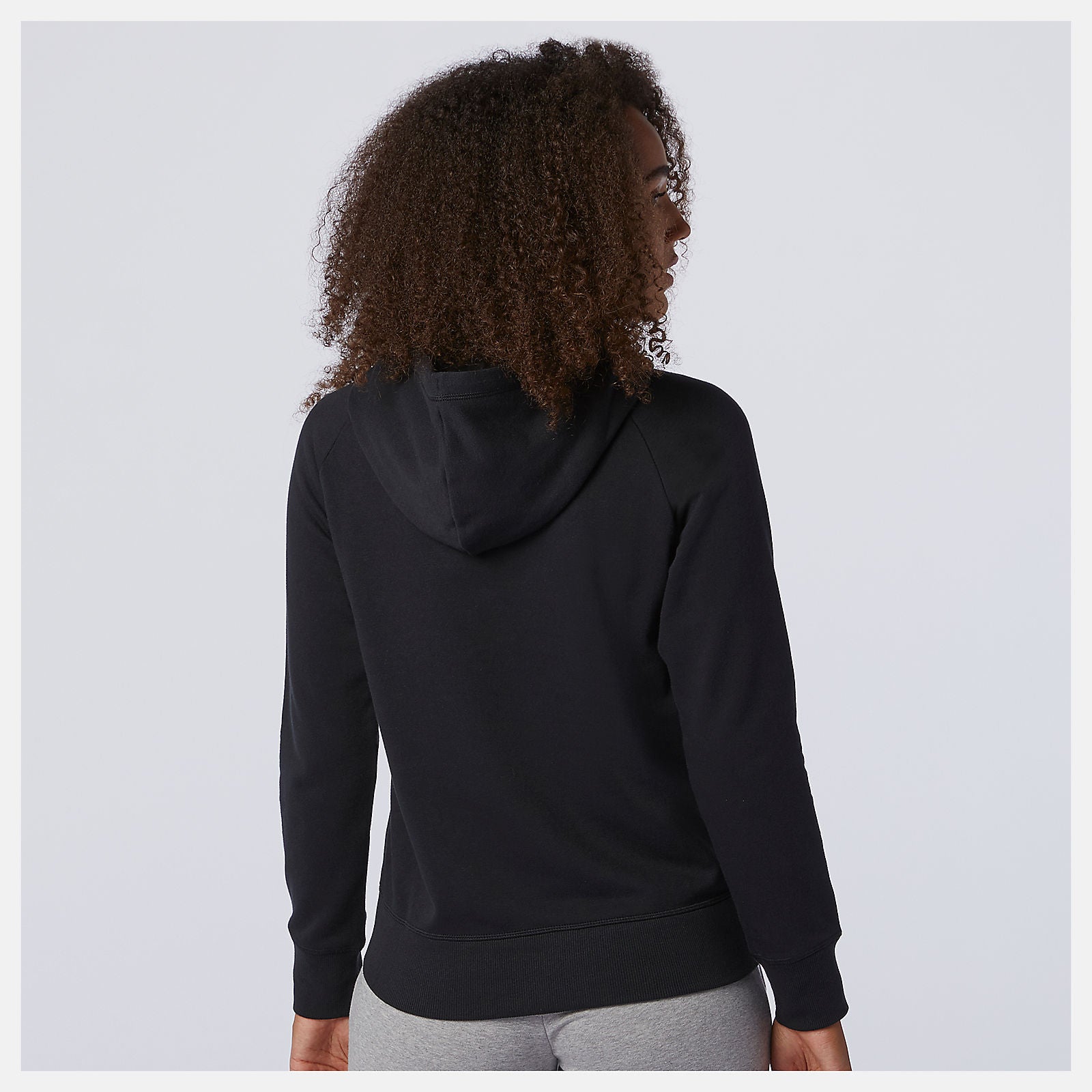 Black NB Essentials Pullover Hoodie New Balance Clothing