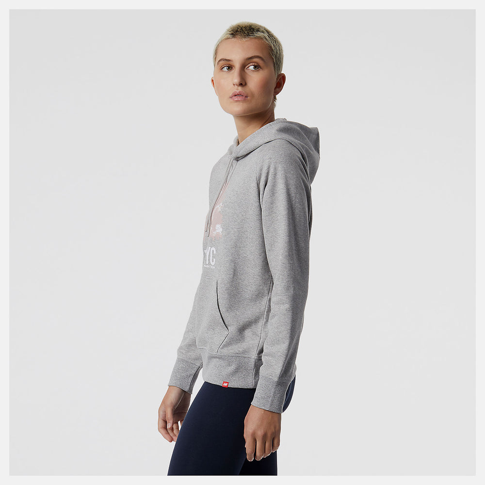 Athletic Grey NYC Marathon Essentials Pullover Hoodie New Balance Clothing