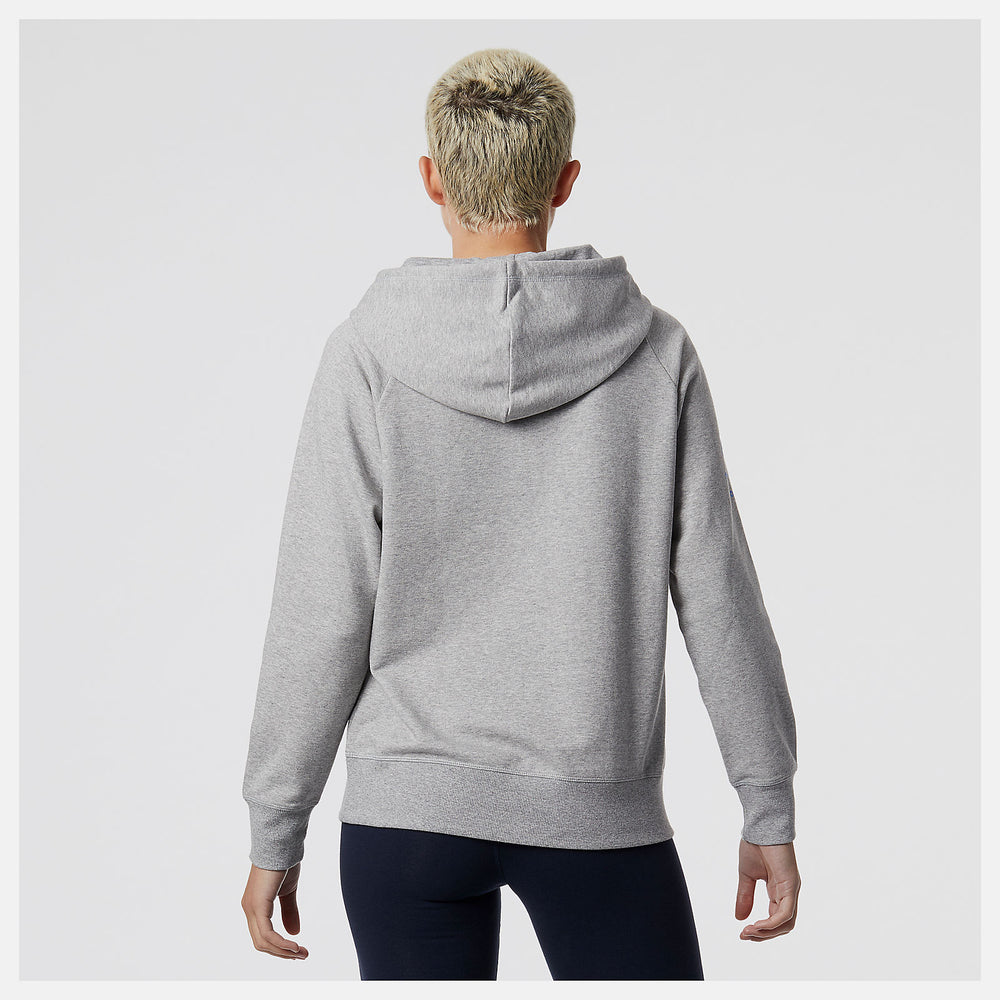 Athletic Grey NYC Marathon Essentials Pullover Hoodie New Balance Clothing