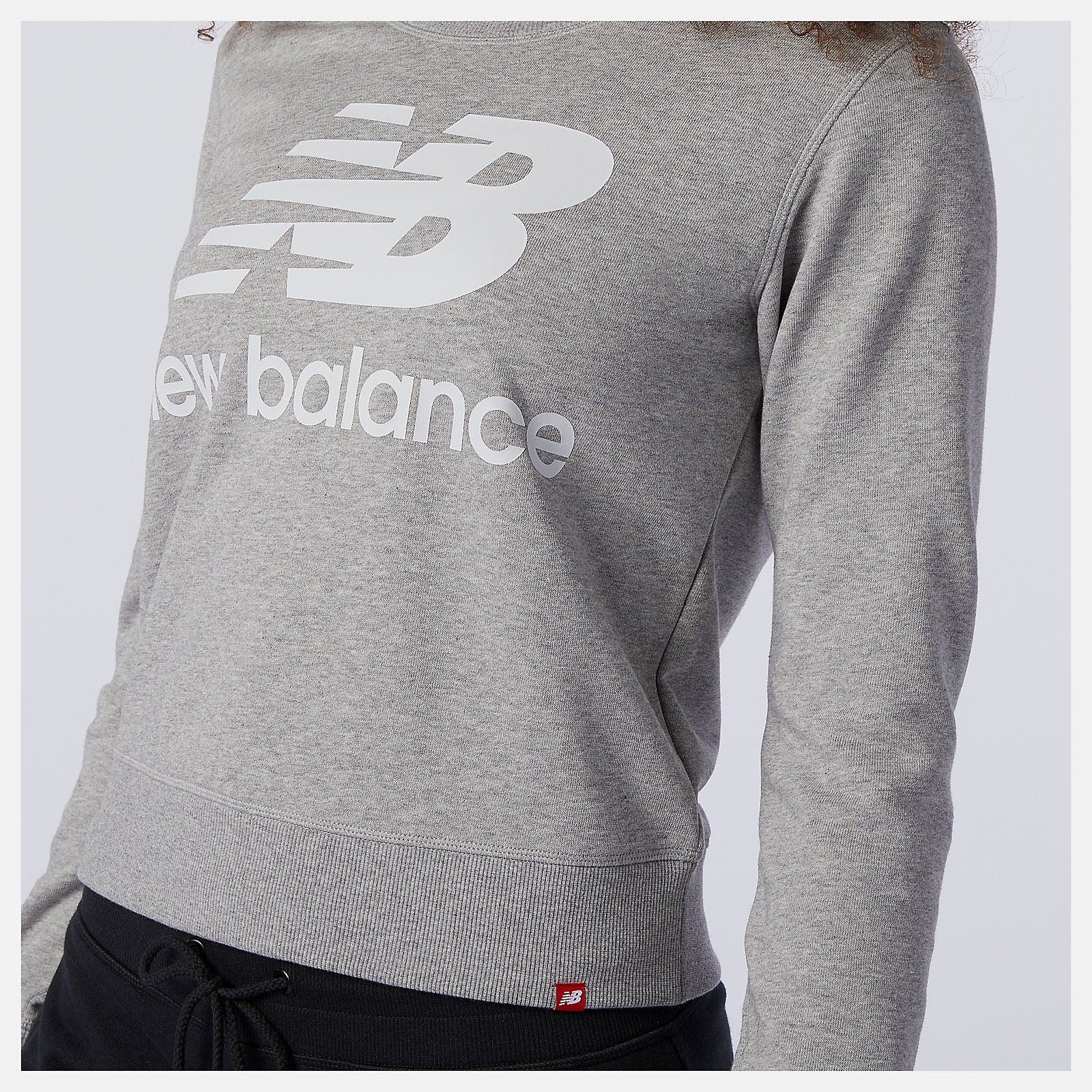 Athletic Grey Essentials Crew New Balance Clothing