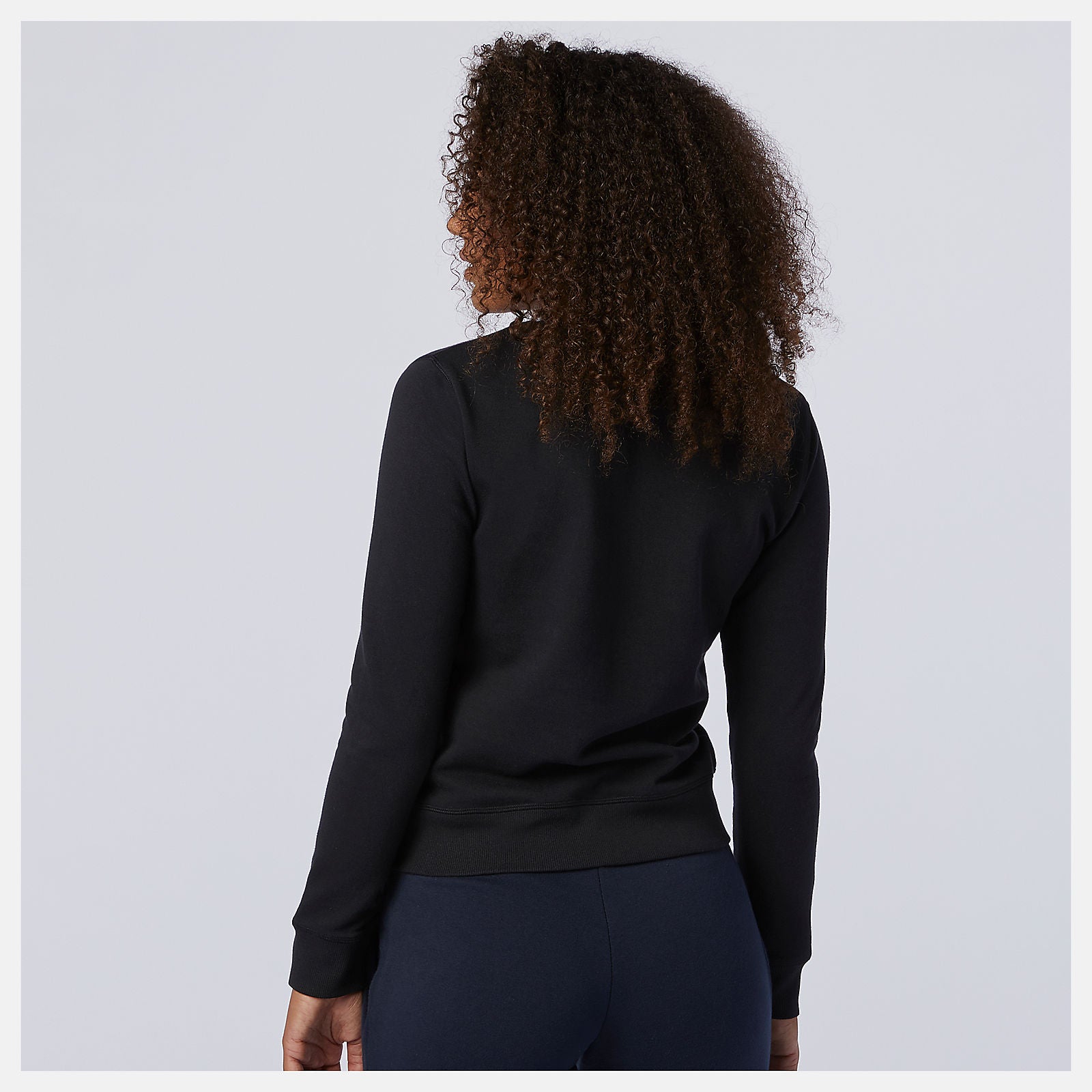 Black Essentials Crew New Balance Clothing