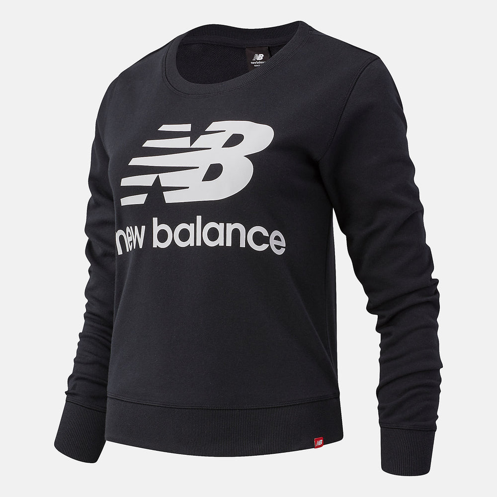Black Essentials Crew New Balance Clothing