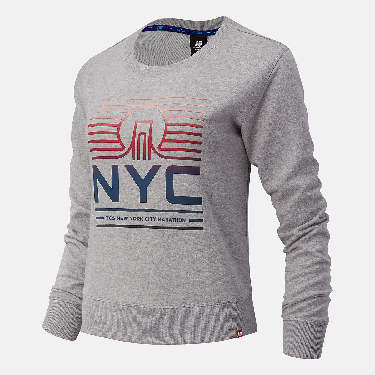 Athletic Grey NYC Marathon Essentials Crew New Balance Clothing