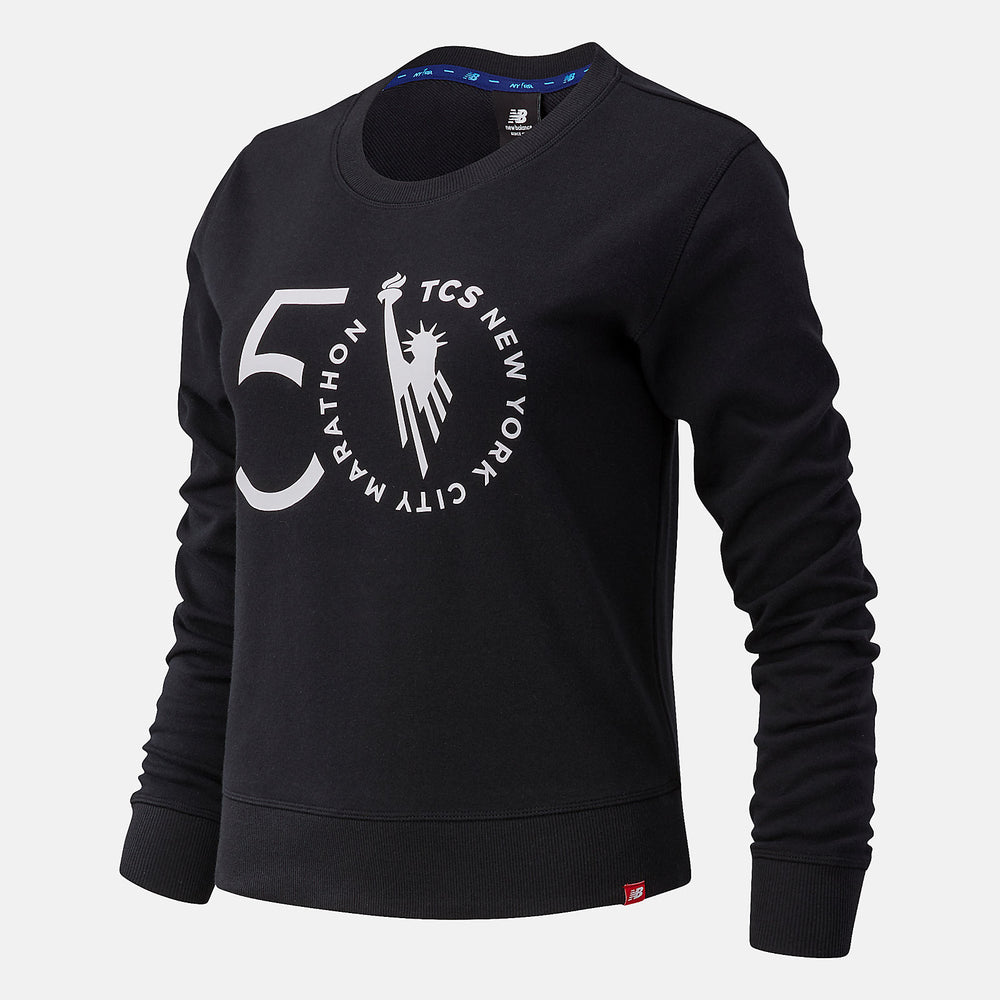 Black NYC Marathon Essentials Crew New Balance Clothing