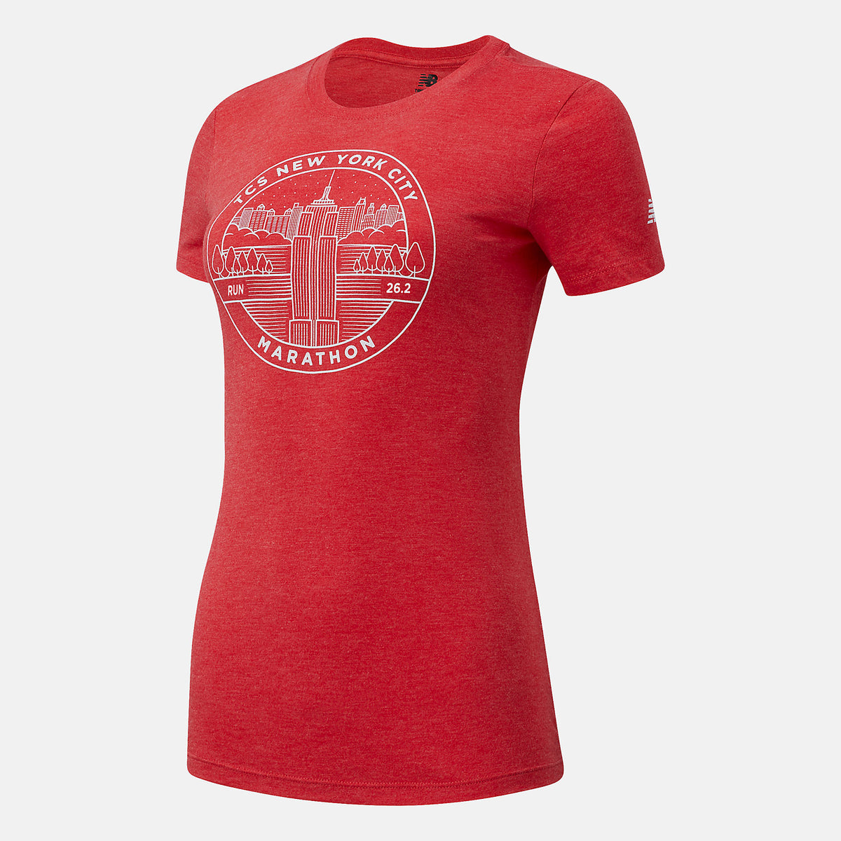 Team Red Inline NYC Marathon Park/NYC Badge New Balance Clothing