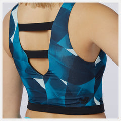 Deep Sky Transform NBSleek Printed Crop Top New Balance Clothing