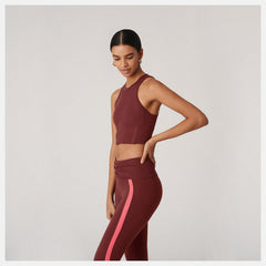 Deep Mauve Bandier Corset Tank New Balance Clothing