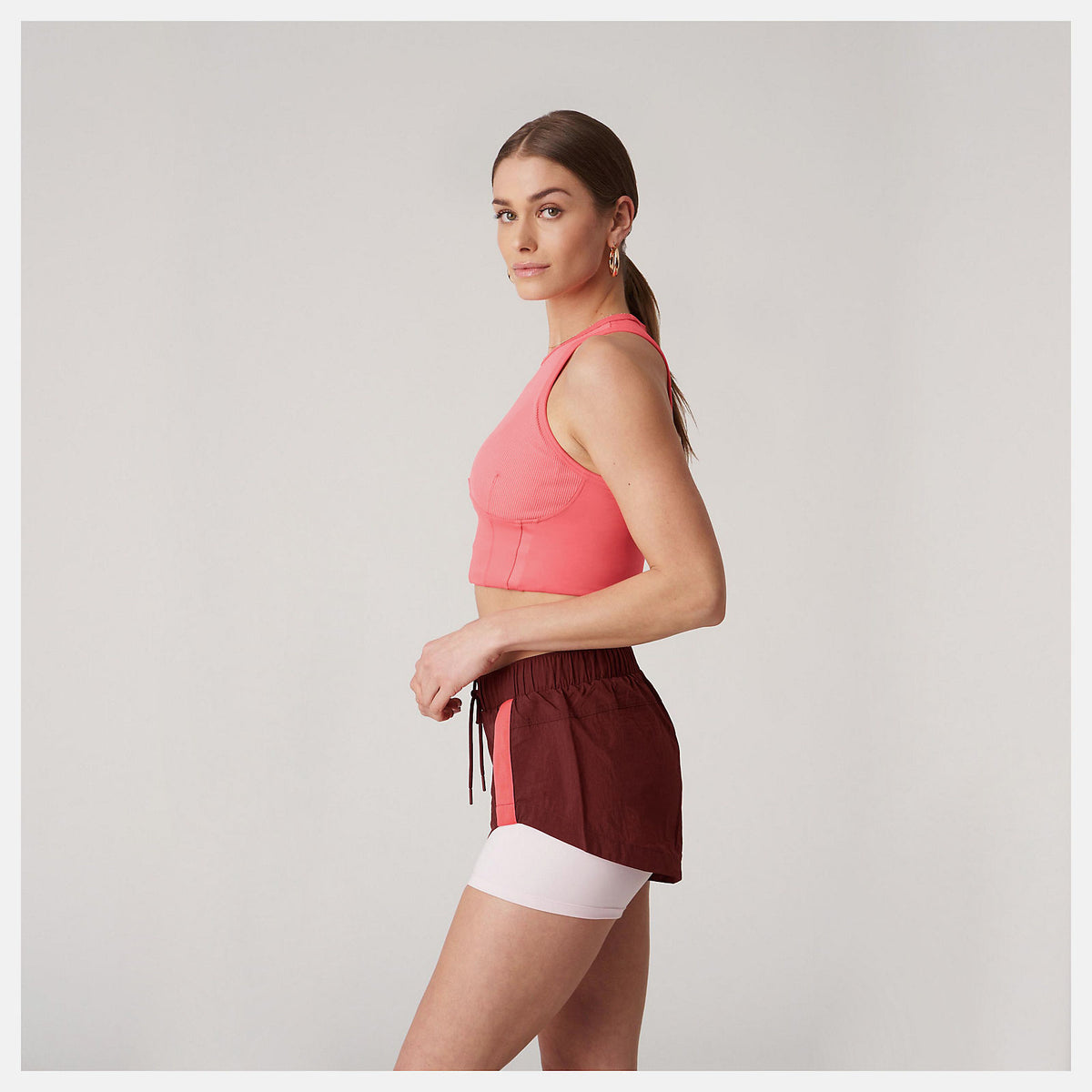 Watermelon Bandier Corset Tank New Balance Clothing