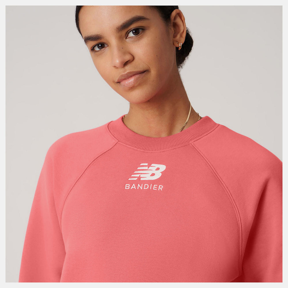 Watermelon Bandier Fleece Crew New Balance Clothing