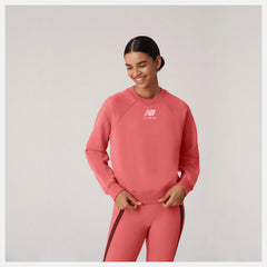 Watermelon Bandier Fleece Crew New Balance Clothing