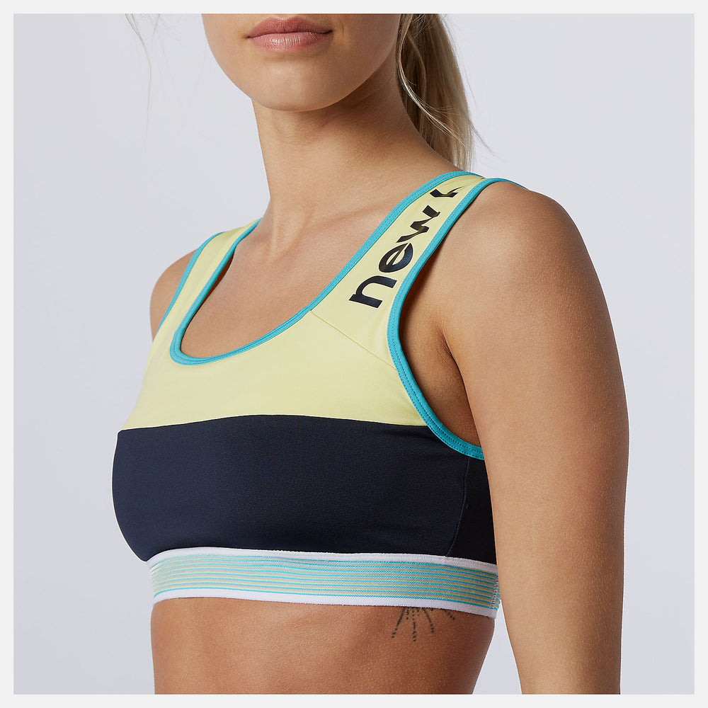 Lemon Achiever Remix Crop Top New Balance Clothing