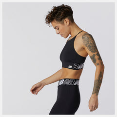 Black Relentless Crop Top New Balance Clothing