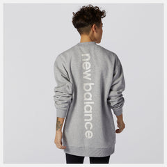 Athletic Grey Achiever Crew Sweatshirt New Balance Clothing