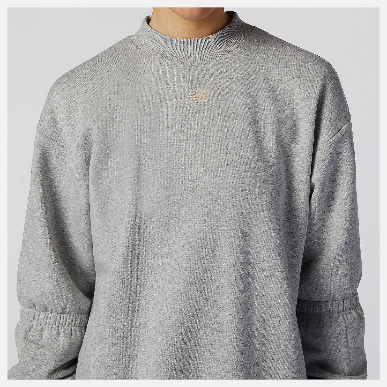 Athletic Grey Achiever Crew Sweatshirt New Balance Clothing