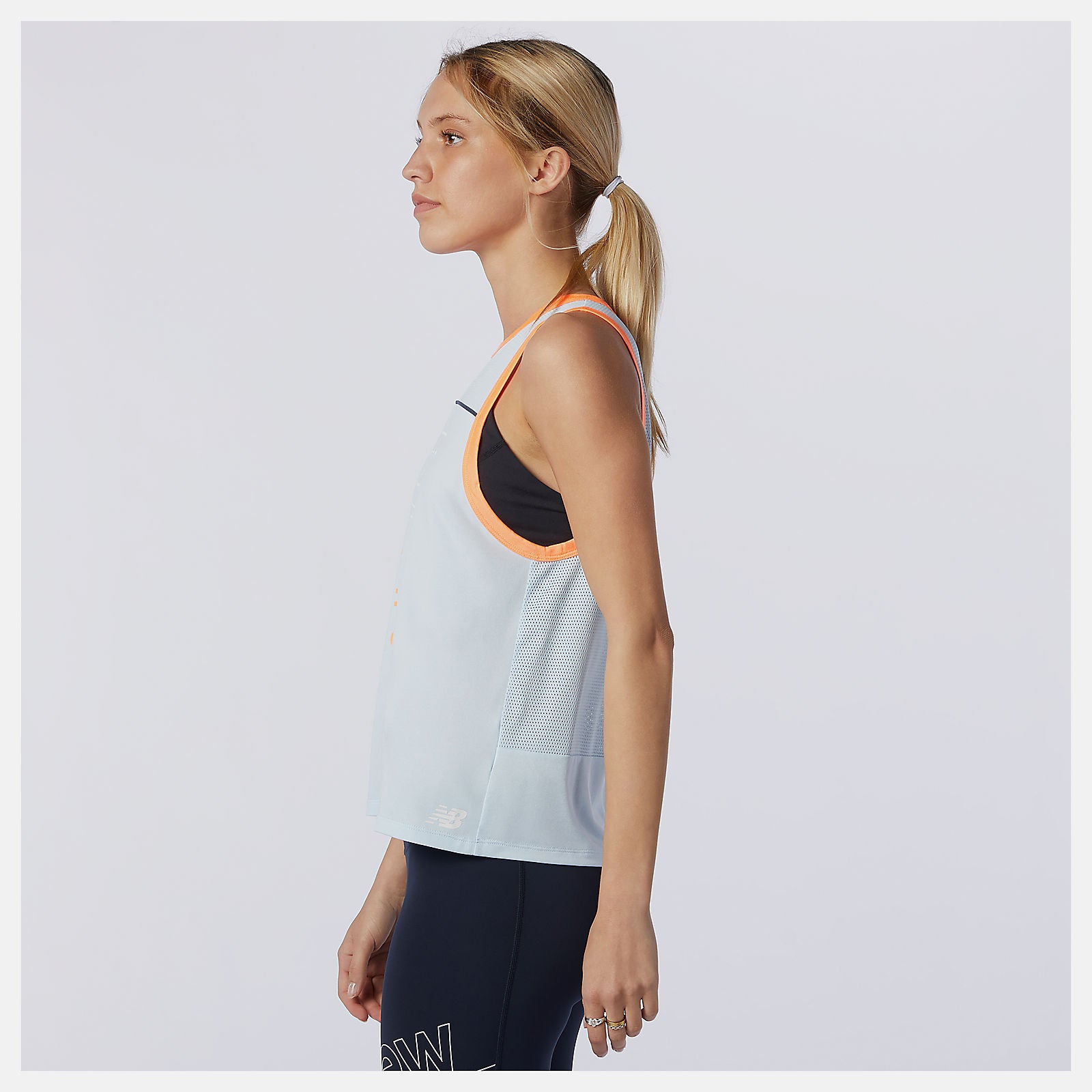 Uv Glo Printed Fast Flight Tank New Balance Clothing