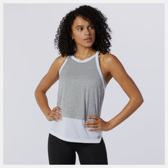 Athletic Grey Impact Run Hybrid Tank New Balance Clothing