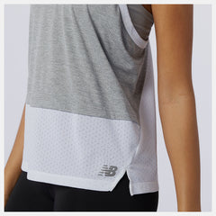 Athletic Grey Impact Run Hybrid Tank New Balance Clothing