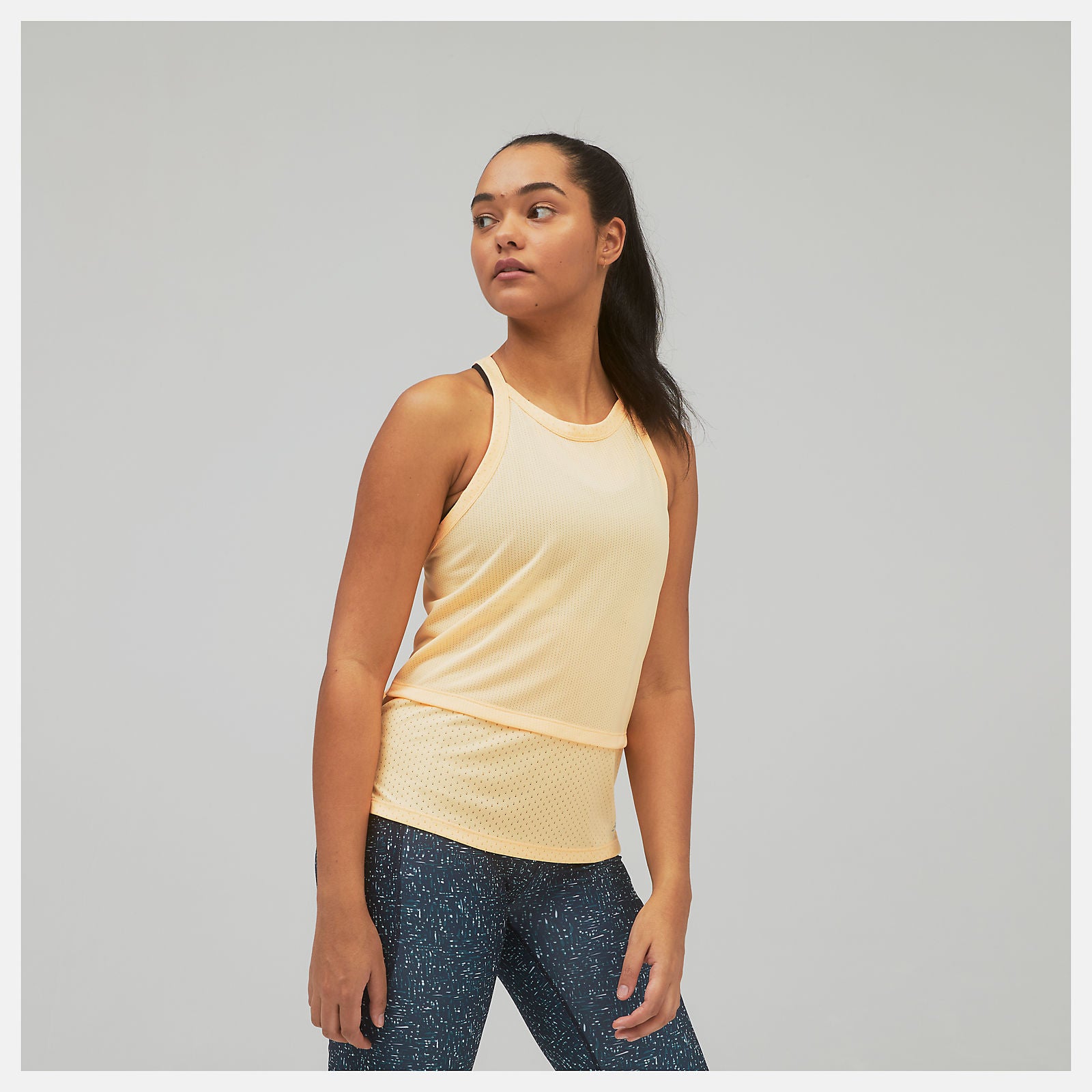 Mango Impact Run Hybrid Tank New Balance Clothing