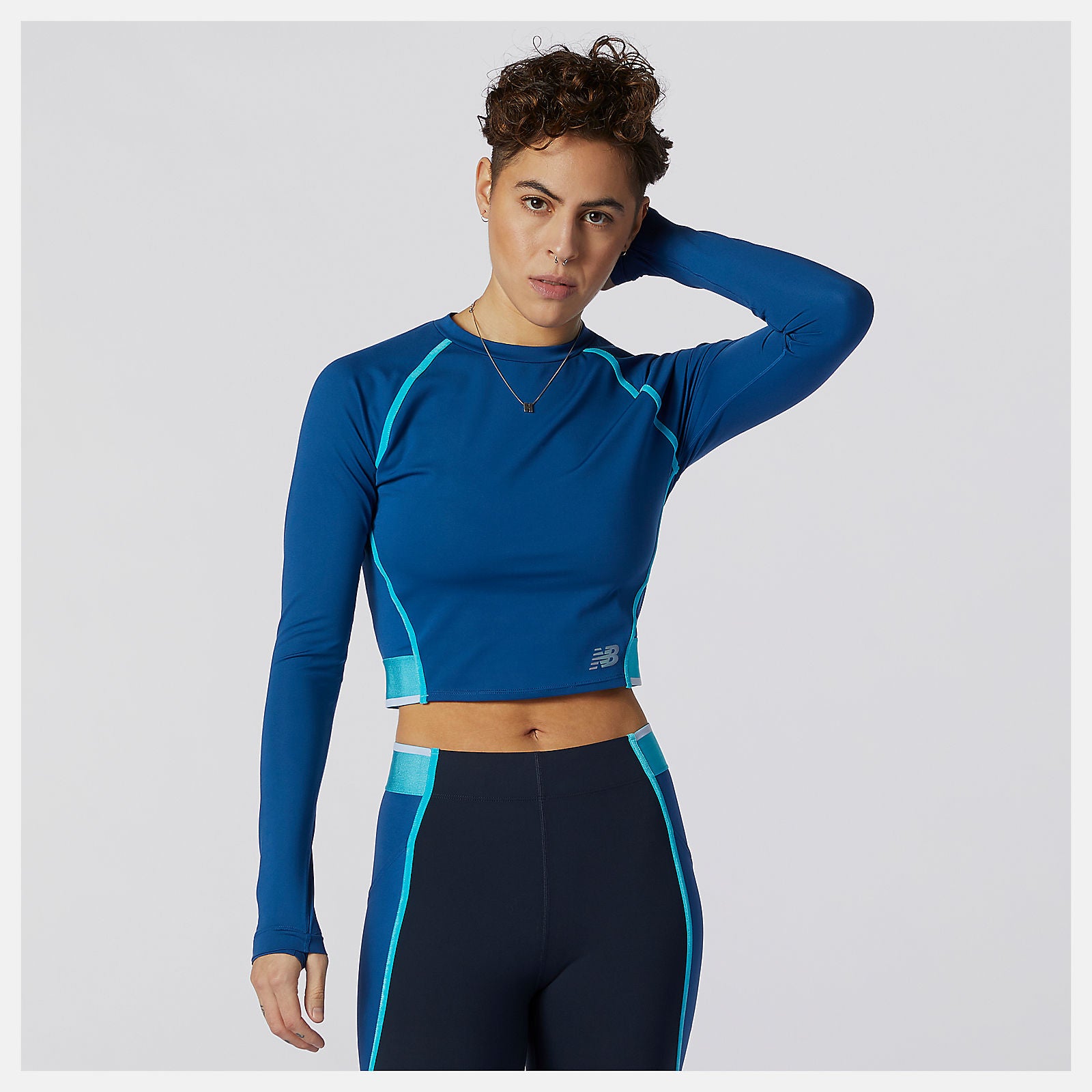 Captain Blue Q Speed Fuel Long Sleeve New Balance Clothing