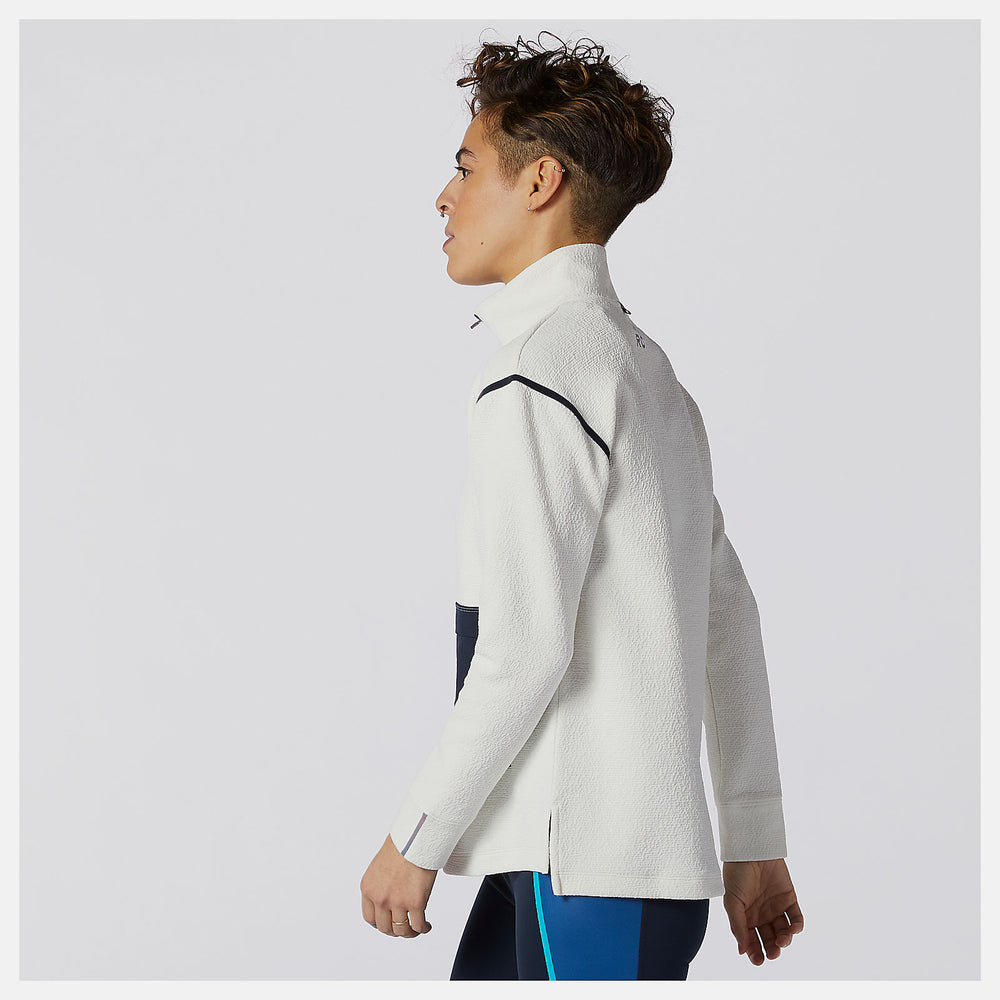 Sea Salt Q Speed Fuel Sweatshirt New Balance Clothing